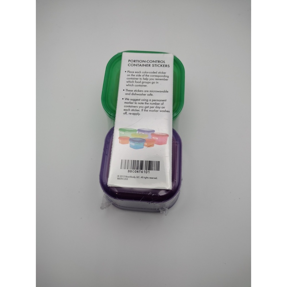 Beachbody 21 Day Fix Containers Portion Control Weight Loss Food Plan Diet
